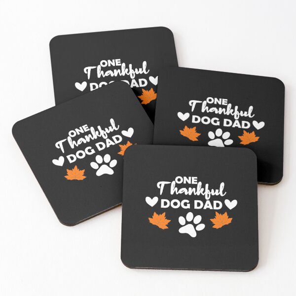 Item preview, one thankful dog dad, matching family gift, thanksgiving gift for dad, thankful dog dad  designed and sold by adjamine.