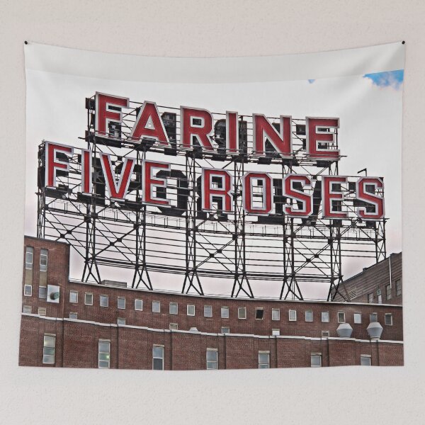 Item preview, Five Roses Sign  designed and sold by Ethna Gillespie.