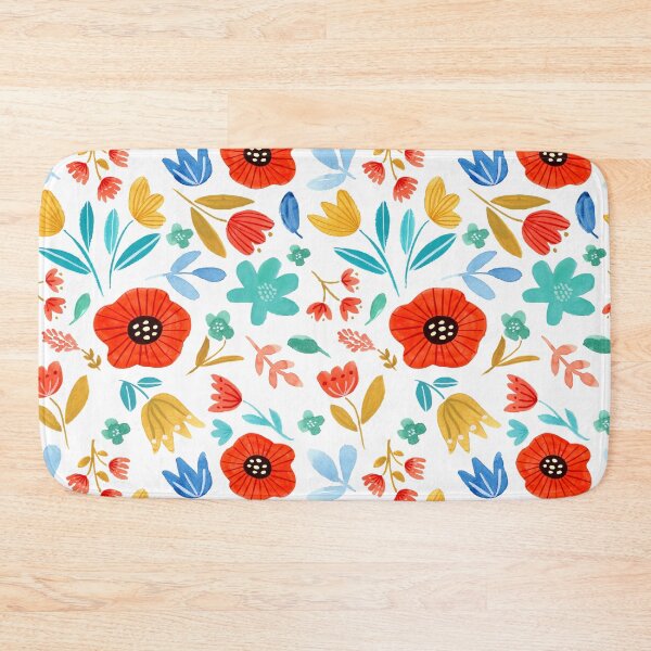 Item preview, Watercolor Flower Meadow designed and sold by Heather Rosas.