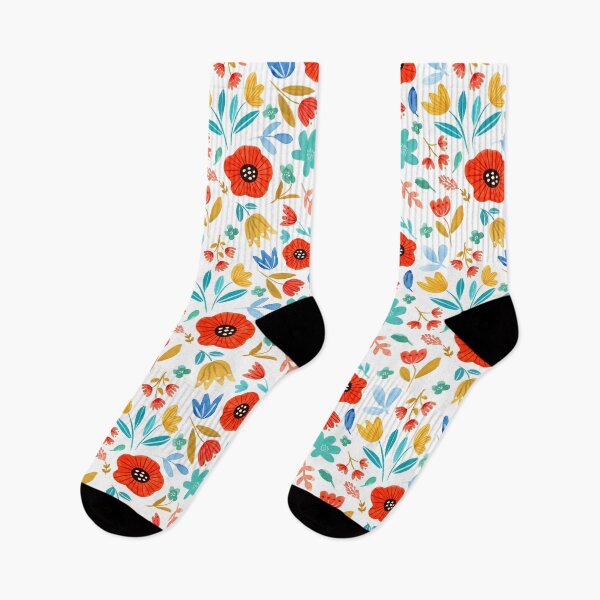 Item preview, Watercolor Flower Meadow designed and sold by Heather Rosas.
