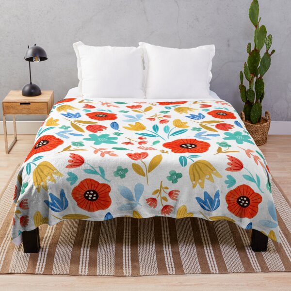 Item preview, Watercolor Flower Meadow designed and sold by Heather Rosas.