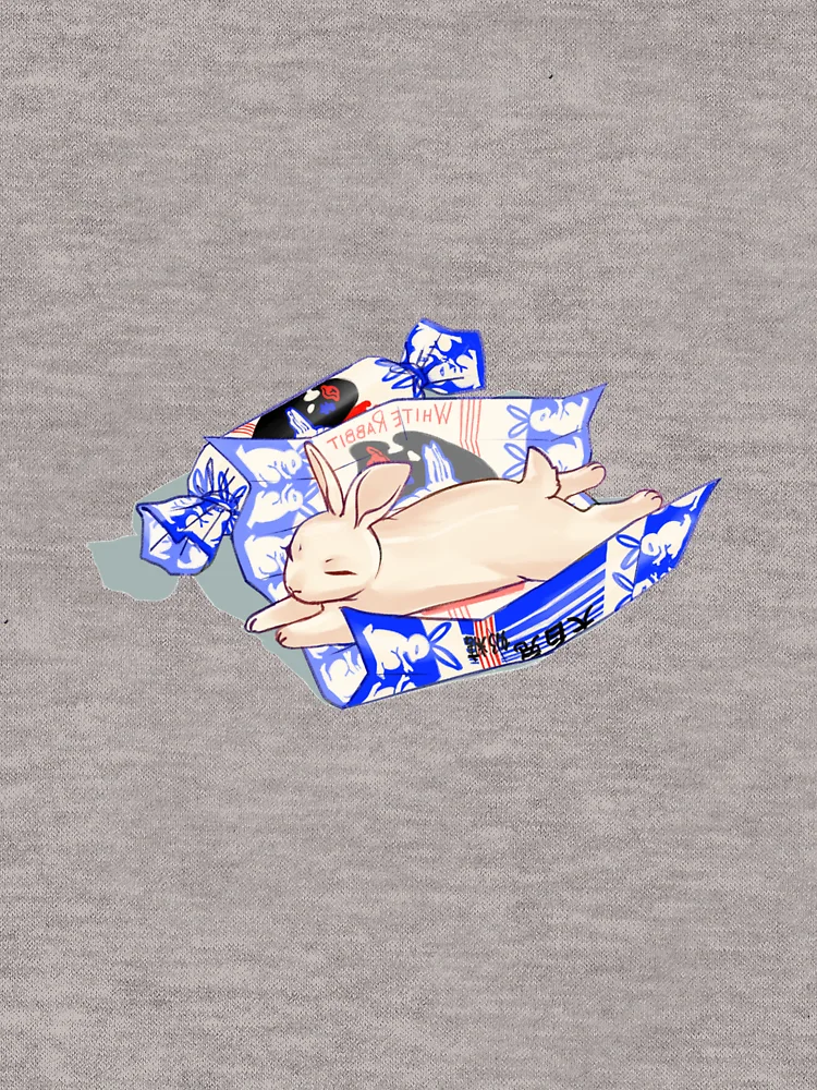 Thumbnail 6 of 6, Zipped Hoodie, White Rabbit Sticker Copy Copy Copy Copy designed and sold by MarkusHartmann.