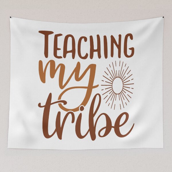 Item preview, Enseñando a mi tribu: diseño de moda de regreso a la escuela para estudiantes y maestros designed and sold by Prince - Bestseller ★★★★★.