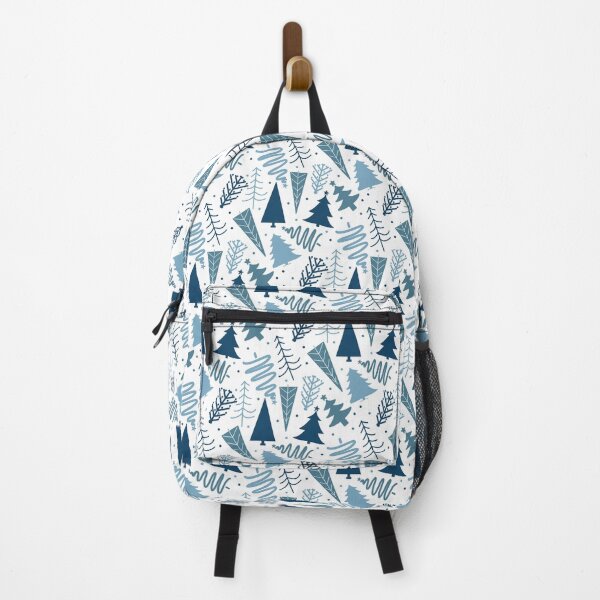 Item preview, Christmas Tree Farm Navy Blue designed and sold by saltedvinegar.