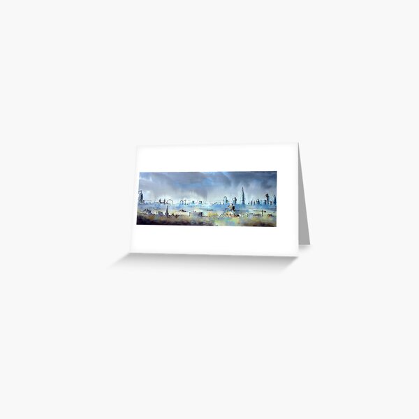 London Skyline Greeting Card