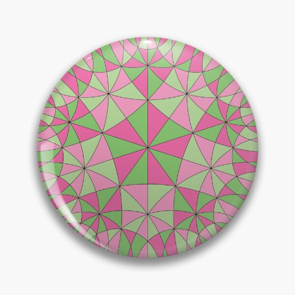 Item preview, Hyperbolic Triangle Tiling designed and sold by egg-pdf.