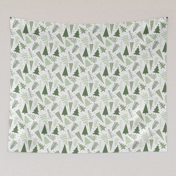 Item preview, Christmas Tree Farm Green designed and sold by saltedvinegar.