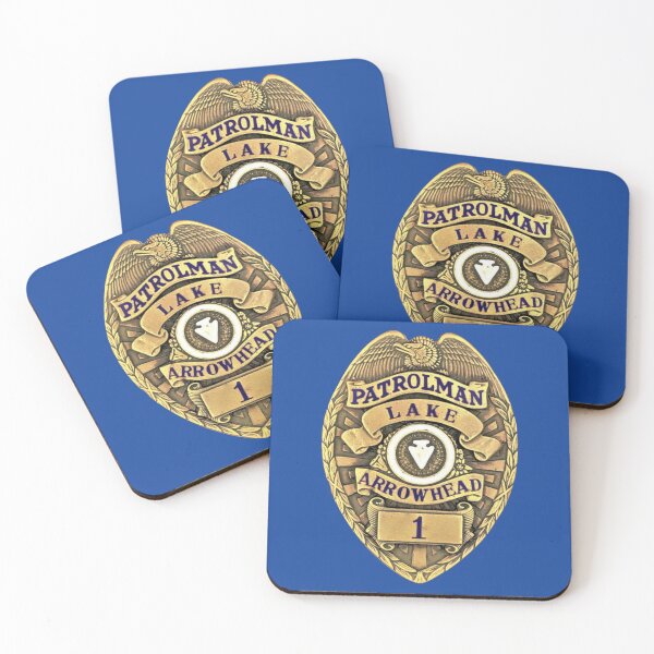 Item preview, Lake Arrowhead California Patolman Badge designed and sold by Lawrence Baird.