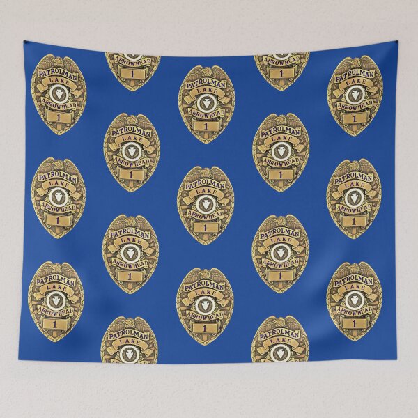 Item preview, Lake Arrowhead California Patolman Badge designed and sold by Lawrence Baird.