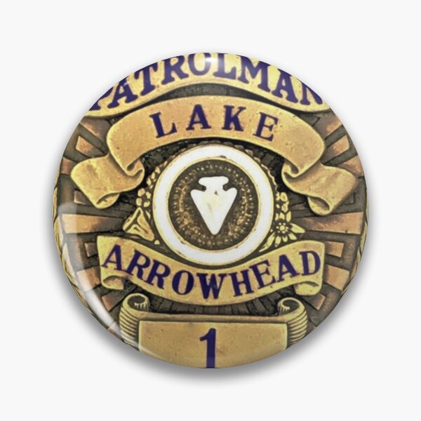 Item preview, Lake Arrowhead California Patolman Badge designed and sold by Lawrence Baird.