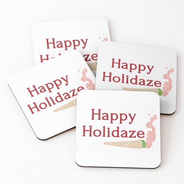 Item preview, Happy Holidaze Red designed and sold by smokelikeagirl.