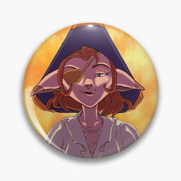 Item preview, Captain Amelia Pirate designed and sold by Sapphichope.