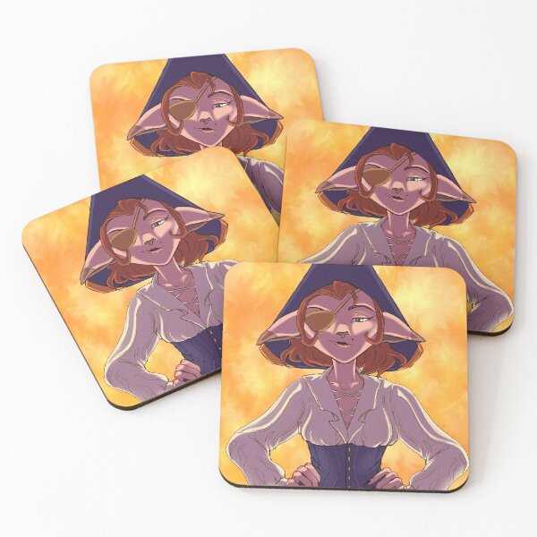 Item preview, Captain Amelia Pirate designed and sold by Sapphichope.