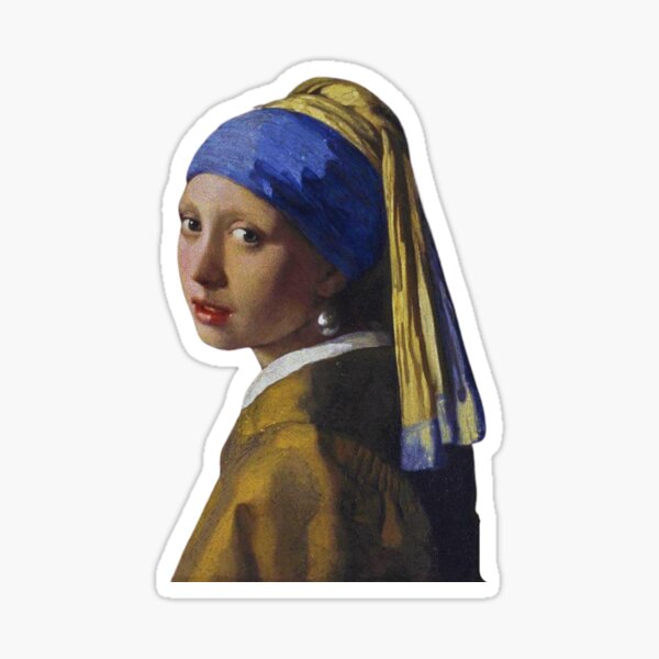 Aperçu de l'œuvre Fille à la perle créée et vendue par oldbagofbones.