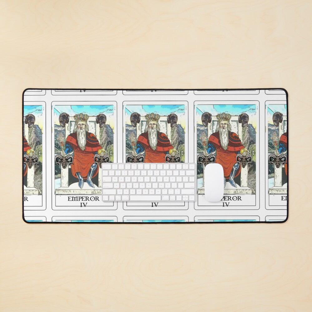 Emperor Tarot bywhacky Mouse Pad