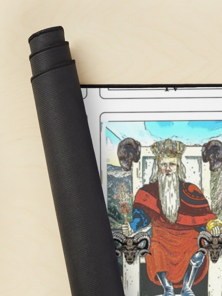 Alternate view of Emperor Tarot bywhacky Mouse Pad