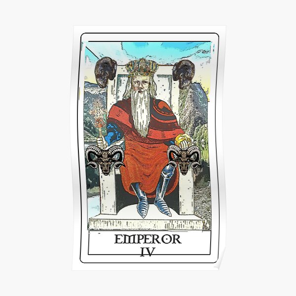 Emperor Tarot bywhacky Poster