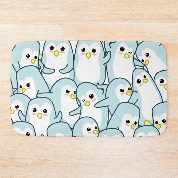 Item preview, blue penguins designed and sold by zaher97.