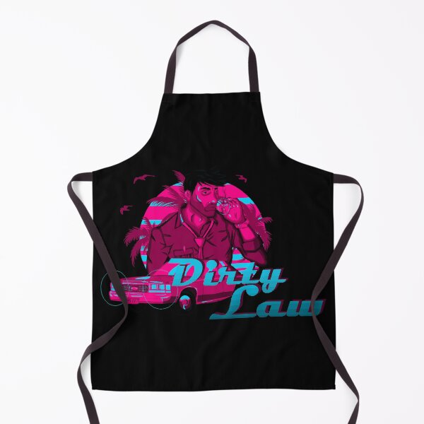 Item preview, Dirty Law Line Synthwave Art designed and sold by DunamisDezign.