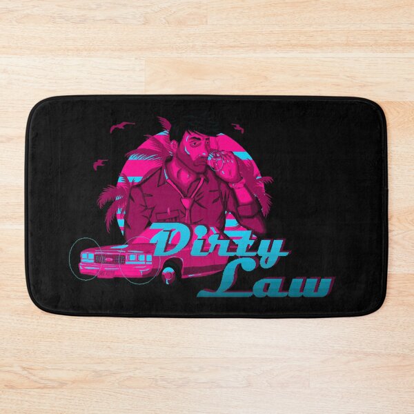 Item preview, Dirty Law Line Synthwave Art designed and sold by DunamisDezign.