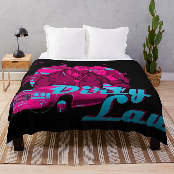 Aperçu de l'œuvre Dirty Law Line Synthwave Art créée et vendue par DunamisDezign.