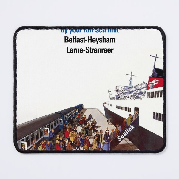 Item preview, British Rail - Sealink - Belfast Heysham Larne Stranraer designed and sold by traincrewdesign.