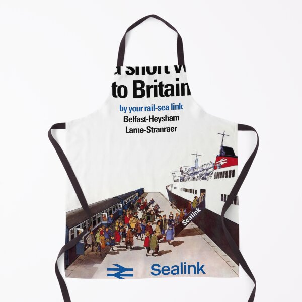 Item preview, British Rail - Sealink - Belfast Heysham Larne Stranraer designed and sold by traincrewdesign.