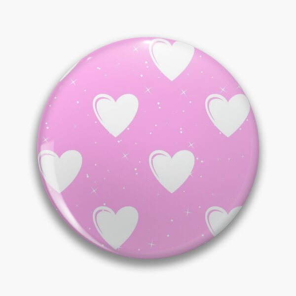 Item preview, Pastel Pink Heart Print designed and sold by Lylabean22.
