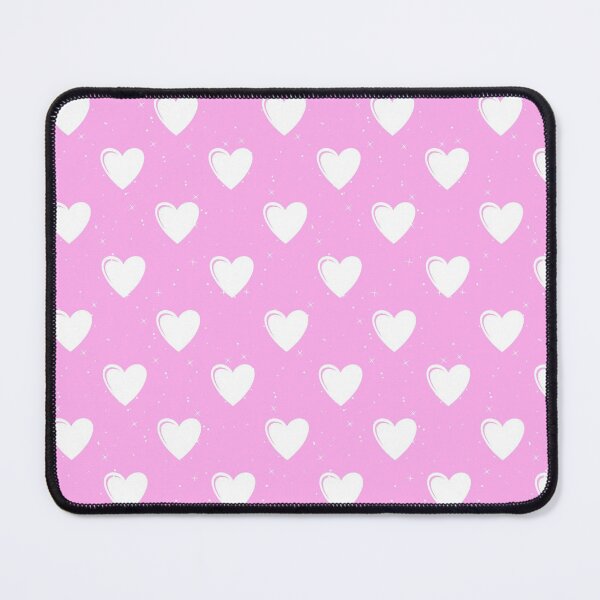 Item preview, Pastel Pink Heart Print designed and sold by Lylabean22.