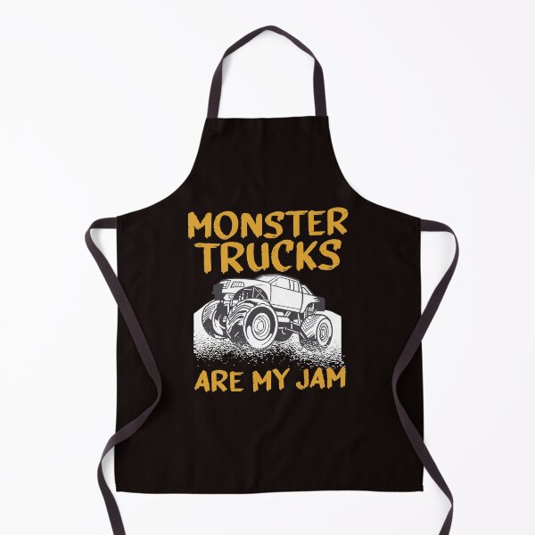 Item preview, Funny Monster Trucks Are My Jam Tricks Stunts Wheelies designed and sold by MagicSD Designs.