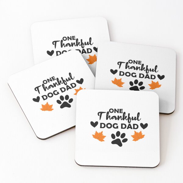 Item preview, one thankful dog dad, matching family gift, thanksgiving gift for dad, thankful dog dad  designed and sold by adjamine.