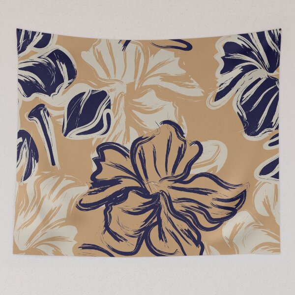 Item preview, Brown Floral designed and sold by zaher97.