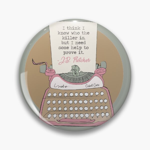 Item preview, Cabot Cove Typewriter For Fletcher of Murder She Wrote designed and sold by gunsnhoney.