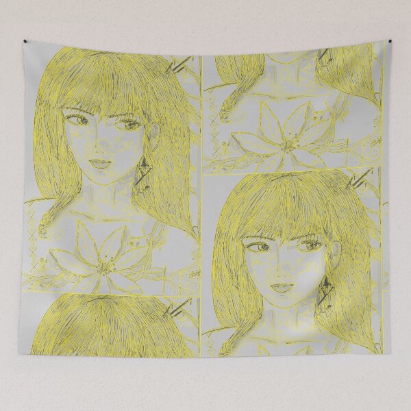 Item preview, WAIFU FLOWER  ANIME MANGA designed and sold by ElioEvang.