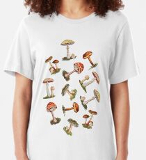 Mushrooms Slim Fit T-Shirt