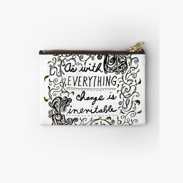 Item preview, "As with everything, change is inevitable" designed and sold by Massimo Valdes.
