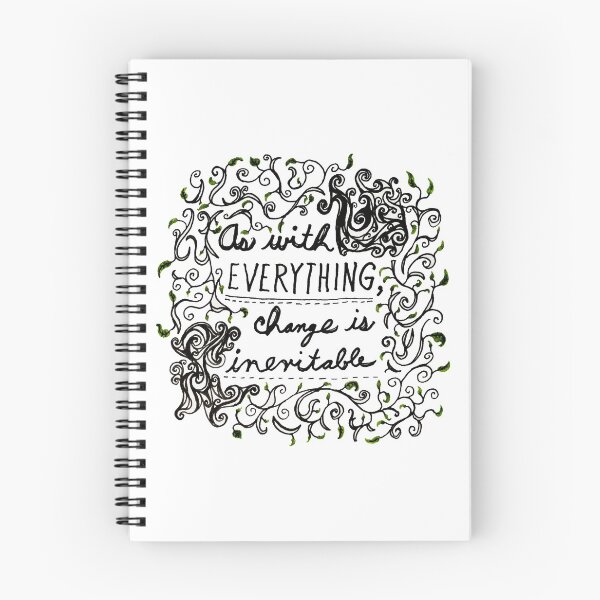 Item preview, "As with everything, change is inevitable" designed and sold by Massimo Valdes.