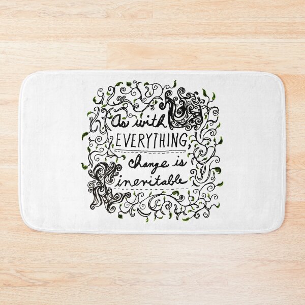 Item preview, "As with everything, change is inevitable" designed and sold by Massimo Valdes.