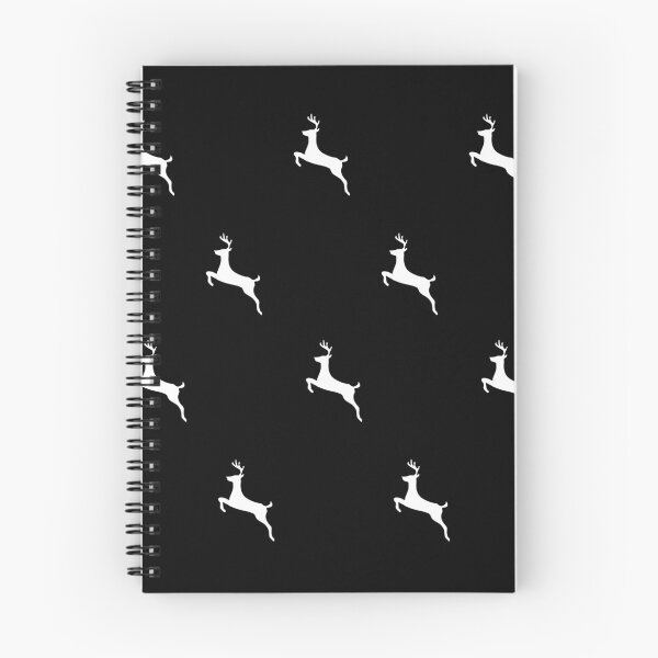 Item preview, White Reindeer on Black  designed and sold by RiadMannan.