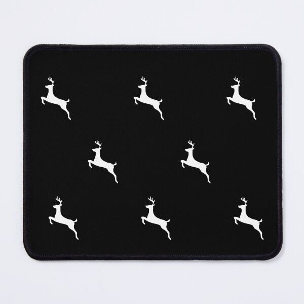 Item preview, White Reindeer on Black designed and sold by RiadMannan.