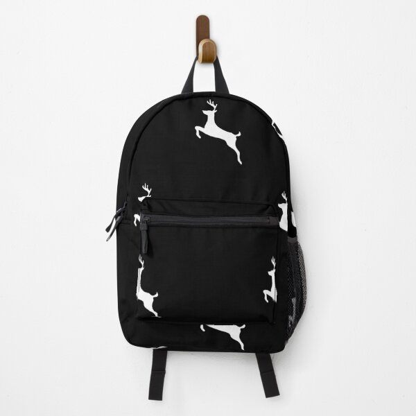 Item preview, White Reindeer on Black  designed and sold by RiadMannan.