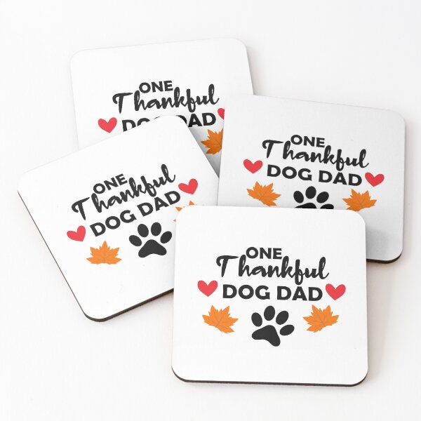 Item preview, one thankful dog dad, matching family gift, thanksgiving gift for dad, thankful dog dad  designed and sold by adjamine.