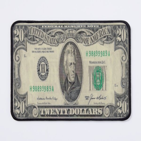 Item preview, Andrew Jackson Twenty Dollar Bill designed and sold by kristalcurt.