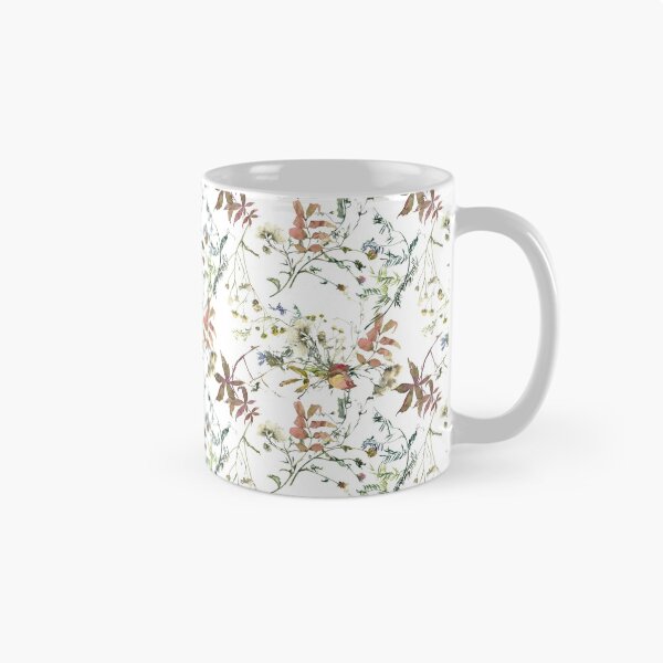 Item preview, Fall Herbal Botanical Bouquet Pattern designed and sold by WildAliceArt.
