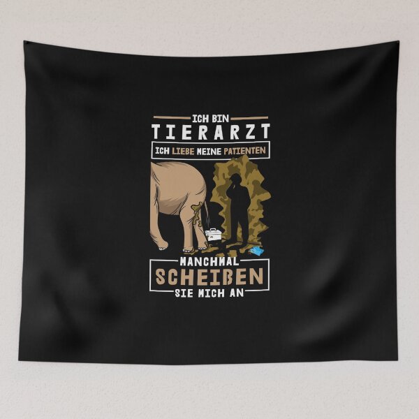 Item preview, Veterinary medicine Veterinarian Viehdoktor Veterinarian designed and sold by Printed-Memes.