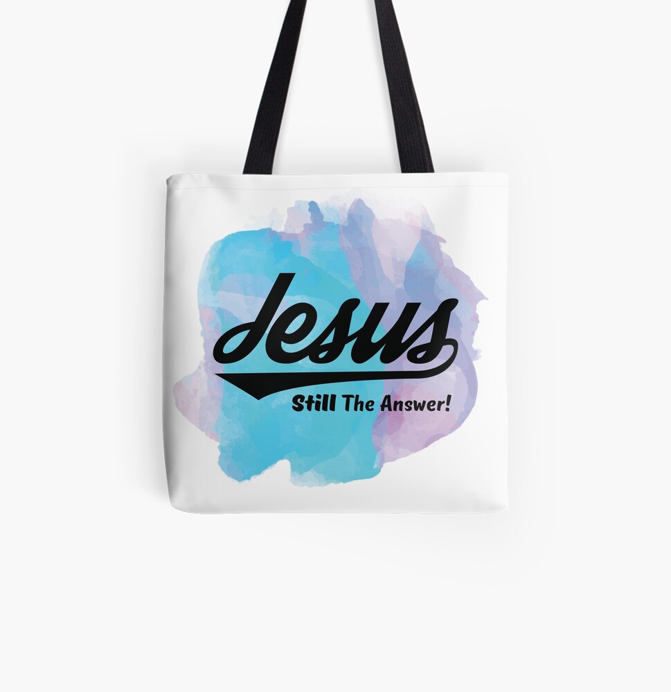 Jesus Is The Answer Tote Bag Jesus Is The Answer Tote Bag