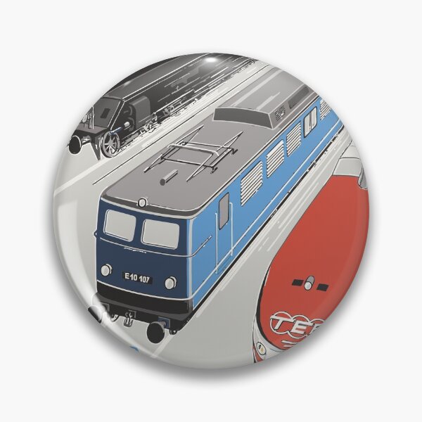 Item preview, German Railways - 1960 - 125 Year Anniversary Deutsche Bahn designed and sold by traincrewdesign.