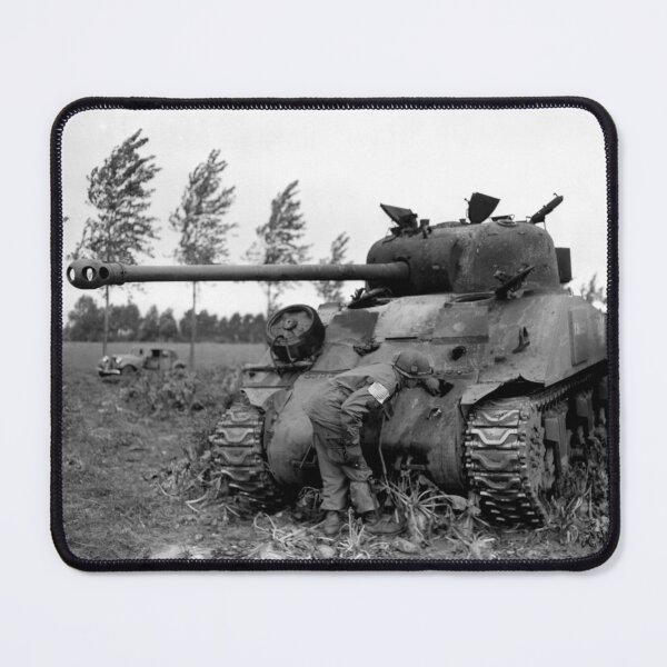 Item preview, WWII Knocked out British Firefly Tank designed and sold by retrophotoworks.