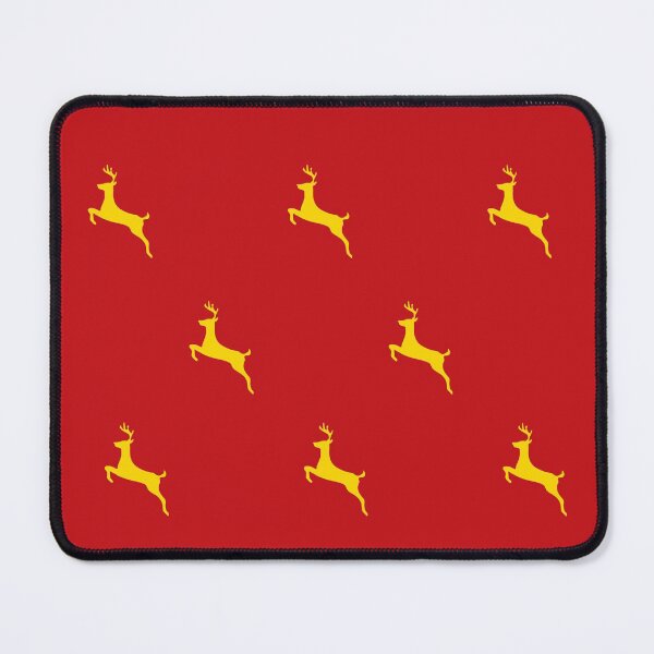 Item preview, Gold Reindeer on Red designed and sold by RiadMannan.