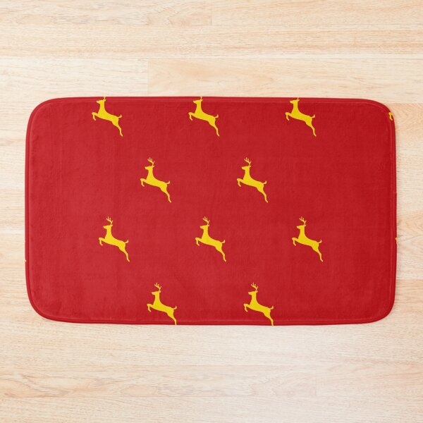Item preview, Gold Reindeer on Red designed and sold by RiadMannan.